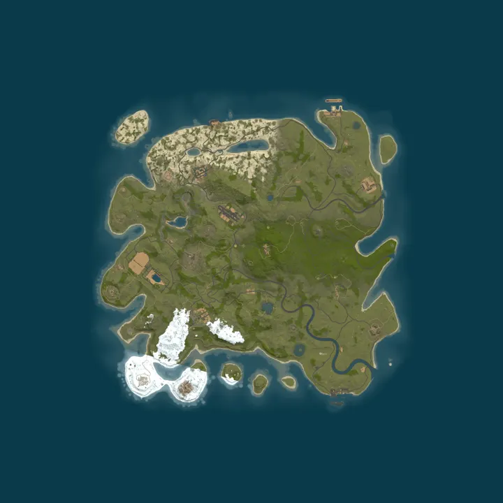 Map of My Untitled Rust Server