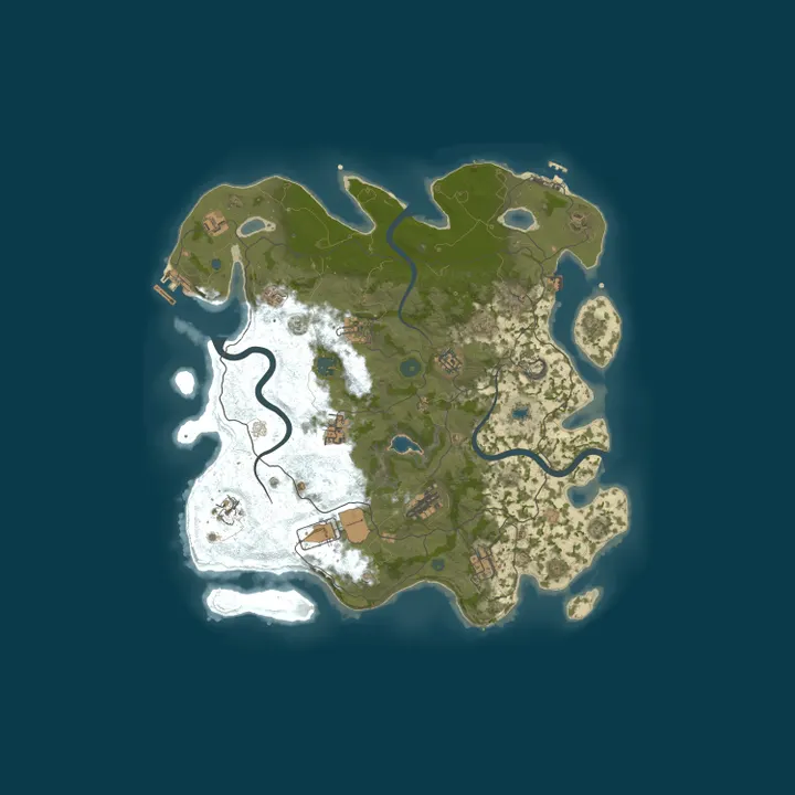 Map of [AU] Vanara Monthly | Half Upkeep