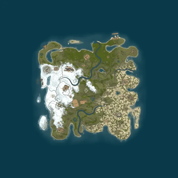 Map of [从零开始PVE]新开|原倍|萌新|养老|生存