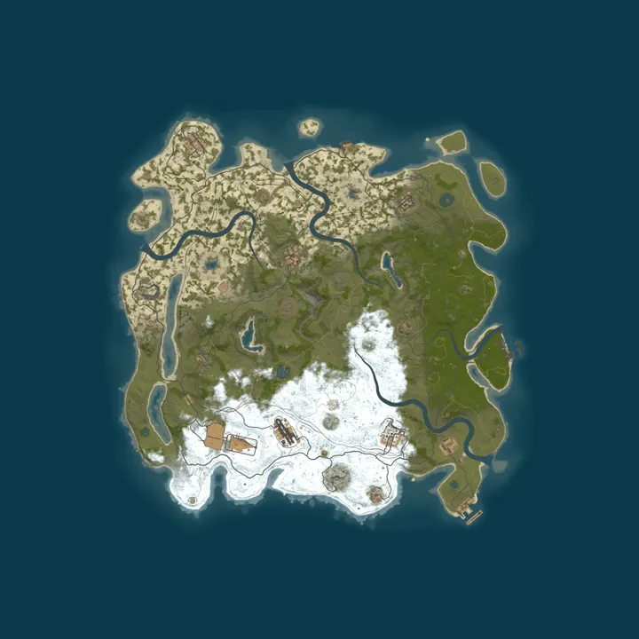 Map of 『闲云野鹤』PVE/仿官/养老/休闲