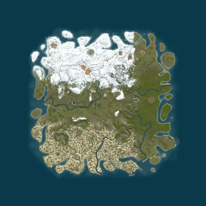 Map of davcra.com 6k map - testing.