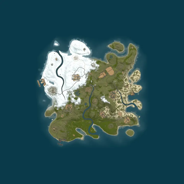 Map of Kizharu Skins Map