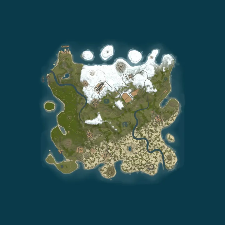 Map of The Clinic | PVE | Monthly | Raidable Bases | Convoy | Friendly