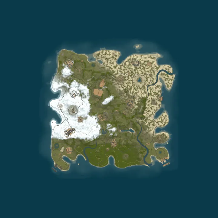Map of HURT LOCKER