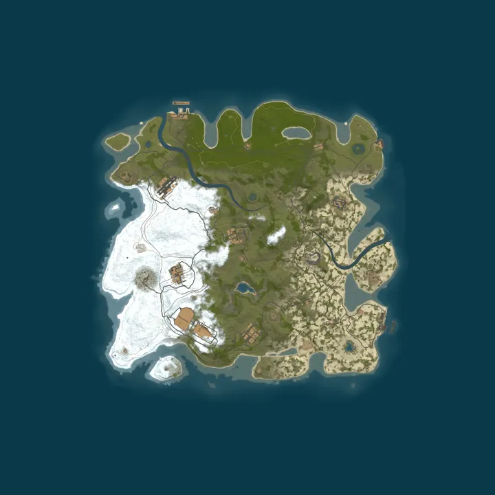 Map of US Rusty Bear 3x Monthly Main | No Offlines | Noob Friendly | L
