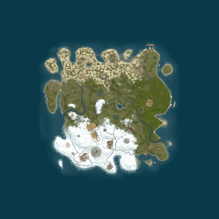 Map of Shain's Monthly 5x Modded
