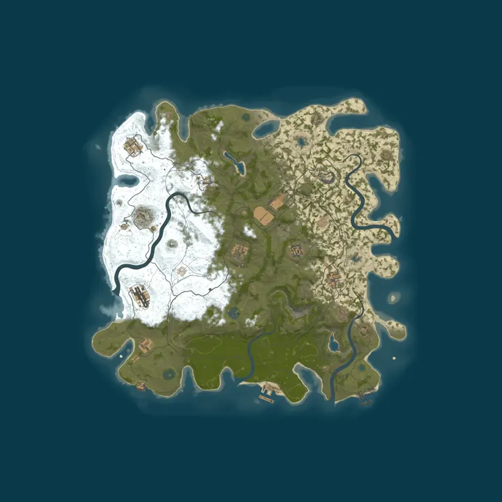 Map of 【雪莉】10.13新档|2倍|油桶全爆|自动拾取|5人
