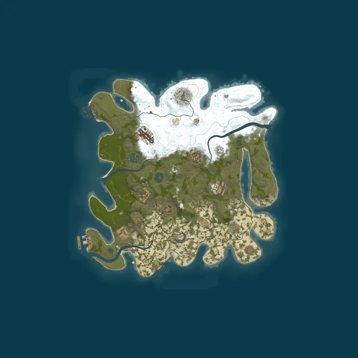 Map of RusturaX [中/日/한/EN] | 5x Gather | 3x Loot | Ü
