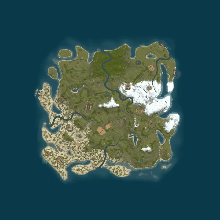 Map of Miaka's Realm - PvE