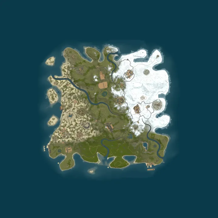 Map of FAFB Rust PVE X5