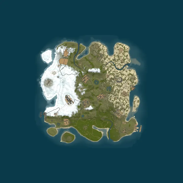 Map of Rusterz.com | Vanilla+ All Biomas | MAPWIPE 8.10