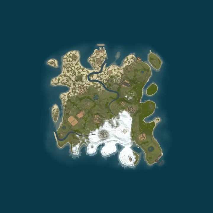 Map of IRONHAVEN | 3x | DUO | PvPvE | MONTHLY