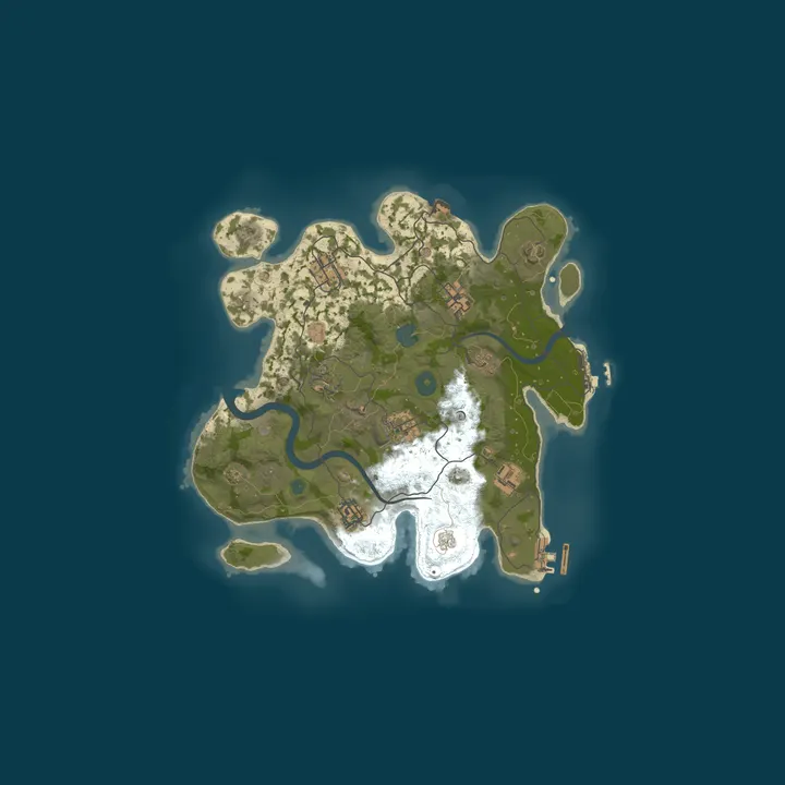 Map of masjnek || by Servarium.ru