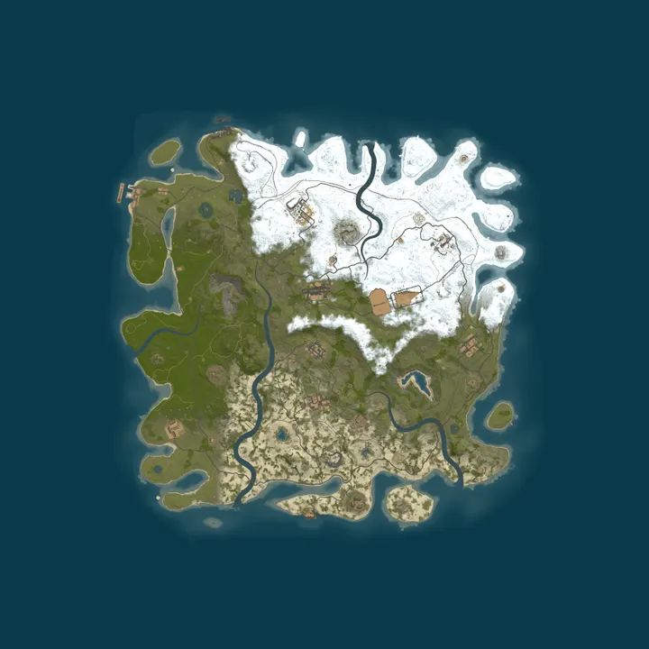 Map of WZ's Island