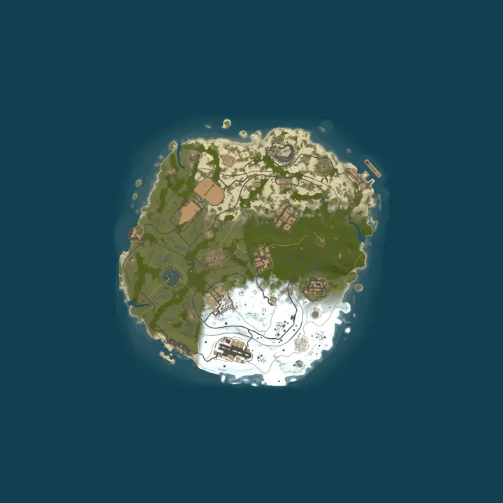 Map of Kirkland Signature's | Solo/Duo/Trio/Quad | 1.5x | 2500 Map Rai