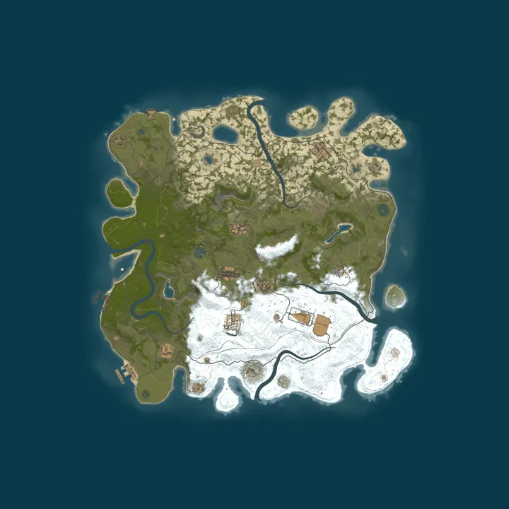 Map of BoomTown