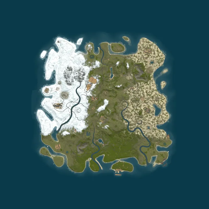 Map of [PvP][EU] HoneyCone | Sting or Be Stung | Raidable