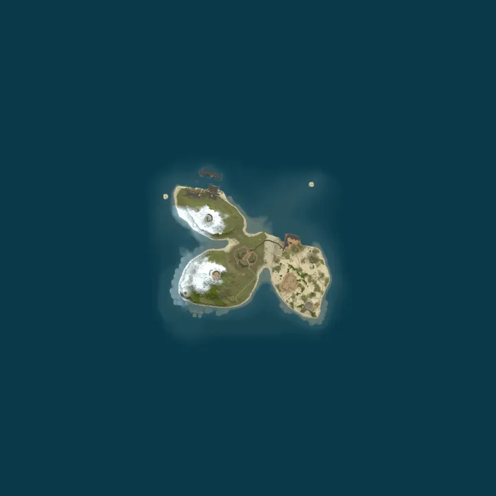 Map of My Test Rust Server
