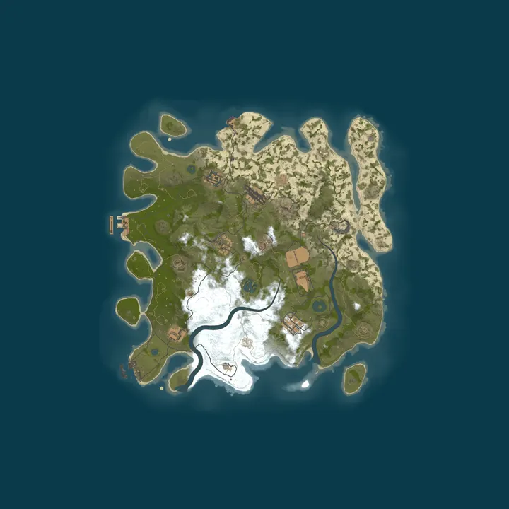 Map of [ SEA ] IronHaven Titan | Vanila | Solo/Duo /Tri/Quad | PVP | E