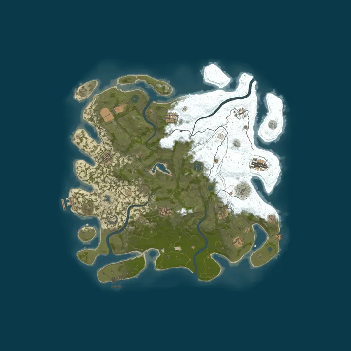 Map of Lyconlee Rust Server