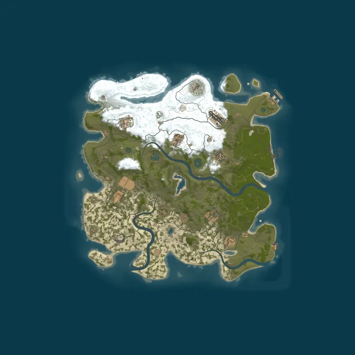 Map of Braai Master ZA | Vanilla 1x | Biweekly