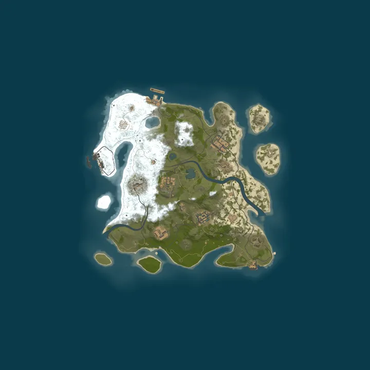 Map of FenixHost Rust Server | fenixhost.net