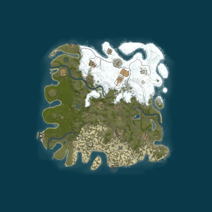 Map of IMPERIA RUST #1 - Vanilla 2x | (Solo/Duo)