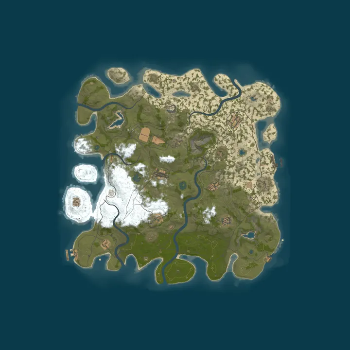 Map of Tactical Tea Time - PvE