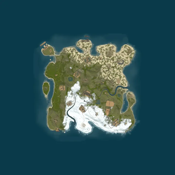 Map of [SWE/NO/DK/ENG] - Rövarskogen