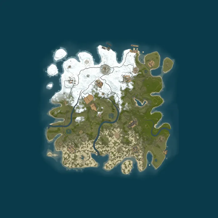 Map of SIBERIA [КЛАССИКА X2 | ДЛЯ НОВИЧКОВ] 09.10