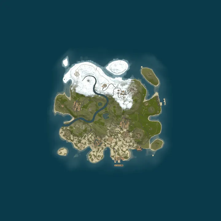 Map of My Untitled Rust Server