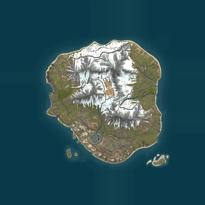 Map of Dallas Rust | Hapis | Half-Decay