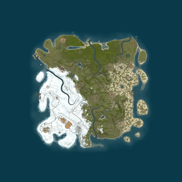Map of [AUS] PEACE 5x PVE/PVP MIXED