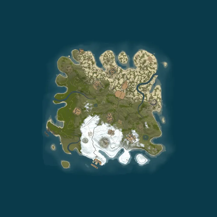 Map of A Sharkbite test server