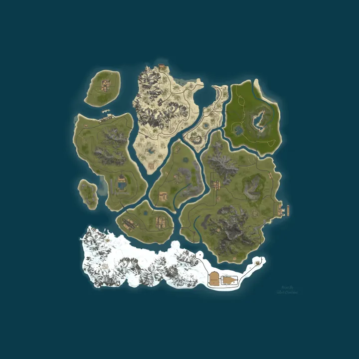 Map of Sober Rust