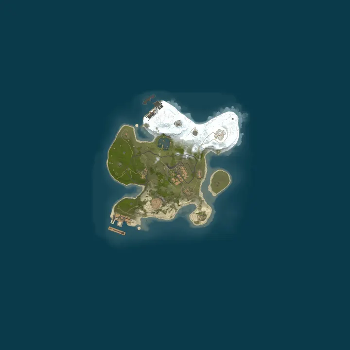 Map of Rusty | 3x Gather | 2x Loot | Kits/TP