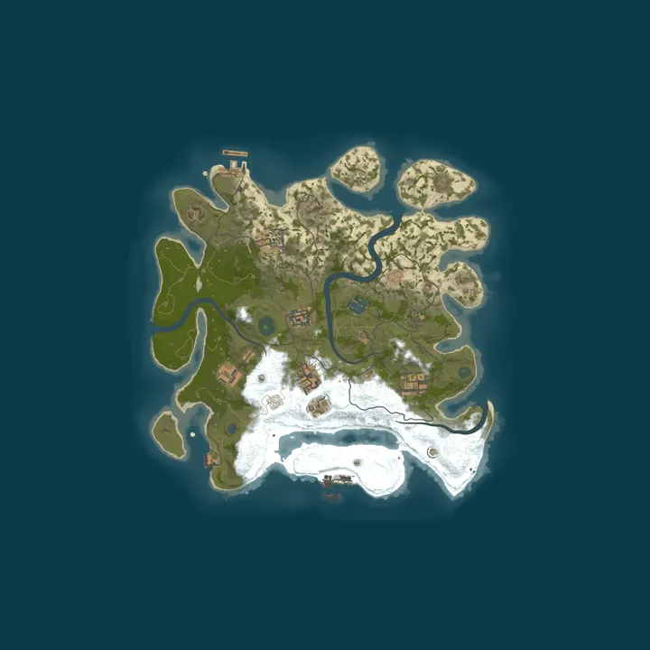 Map of [VN] Vietnam Rust | 2x Solo Duo  Trio