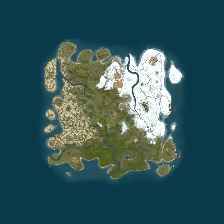 Map of RUST BRASIL SUL 10X (SOLO) WIPE FULL 11/10
