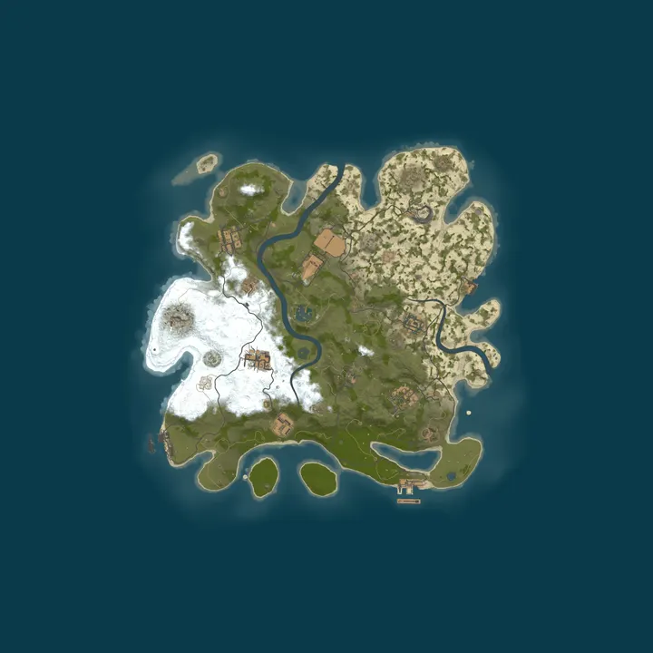 Map of | US | No Mercy | Solo Only | Vanila | Monthly |
