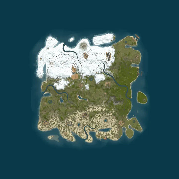 Map of EU MERIDA | 3X | solo/duo/trio | EVENTS | NO BP WIPE | MONTHLY