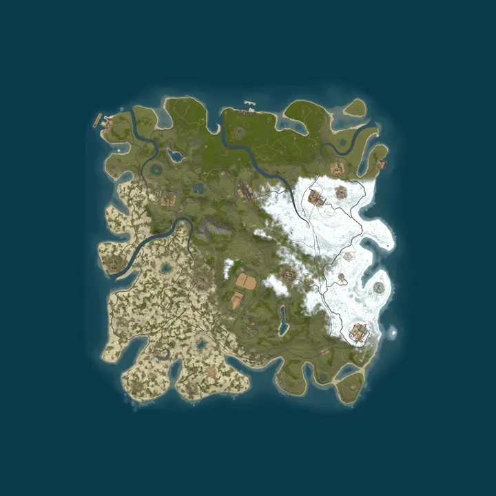Map of Dokuz PVE