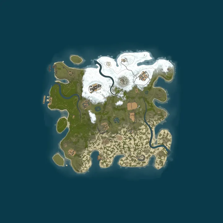 Map of [EU]NoLifeRust 2x Solo/Duo/TrioLootX2 JUST WIPED