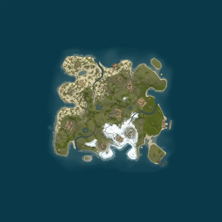 Map of Mercdadys Rust Server