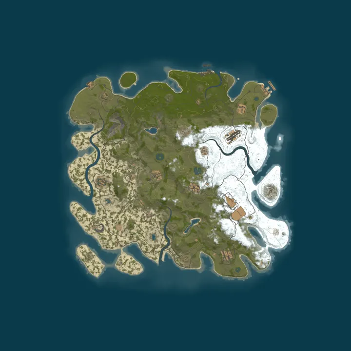 Map of Elite Rust 3x