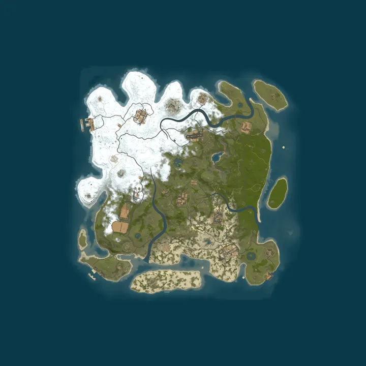Map of Stanks 420 Sever