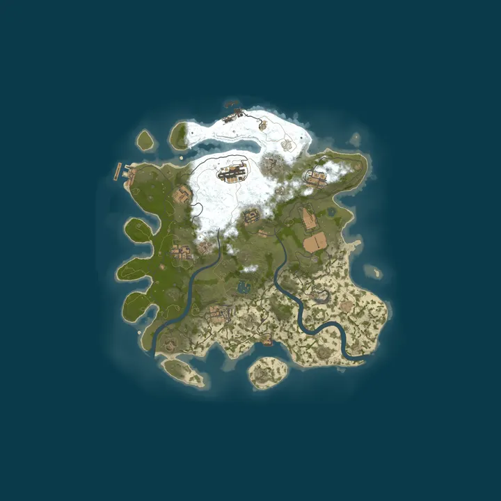 Map of Method Games Solo/Duo Weekly/Vanilla
