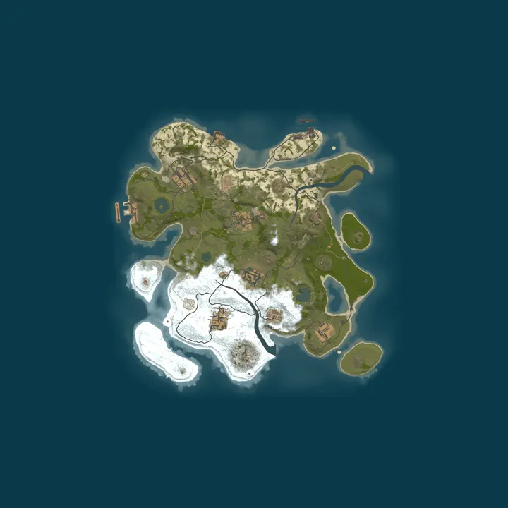 Map of RUSTUGAL | EU/PT | Vanilla+