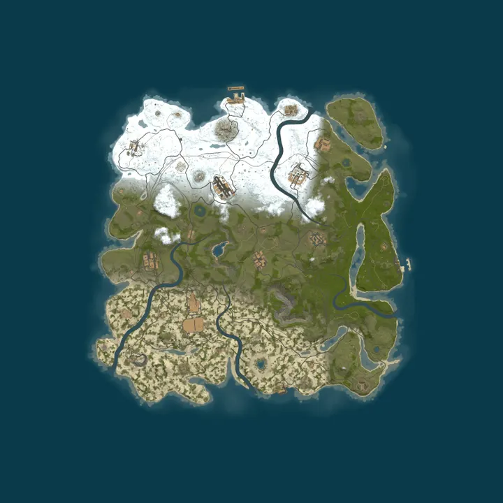 Map of Rustopia.gg - EU Mondays Premium