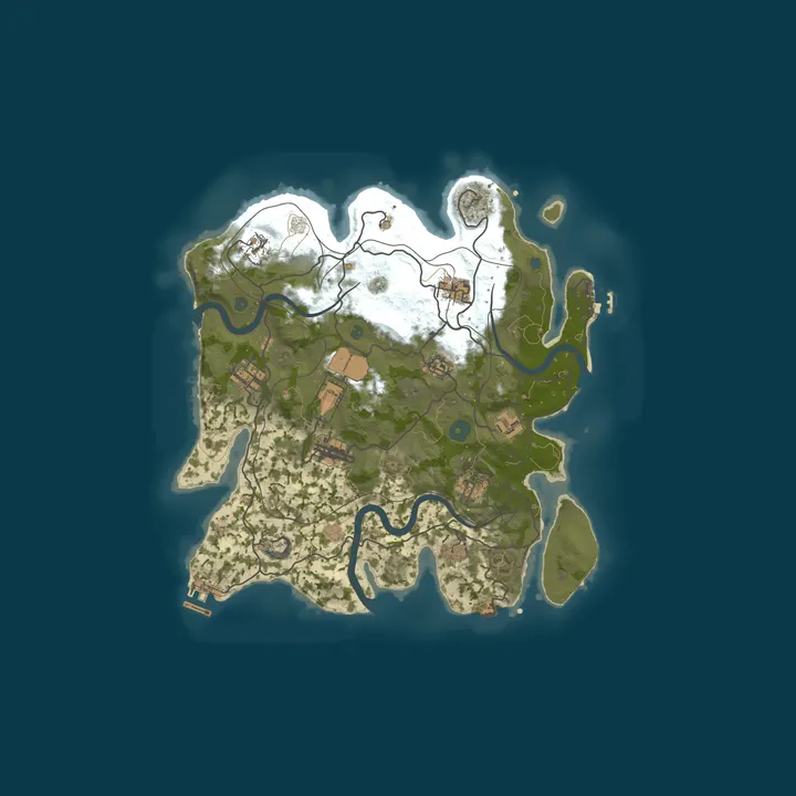 Map of [ESP] THE TRIBE | MONTHLY | DUO | VANILLA | PVP