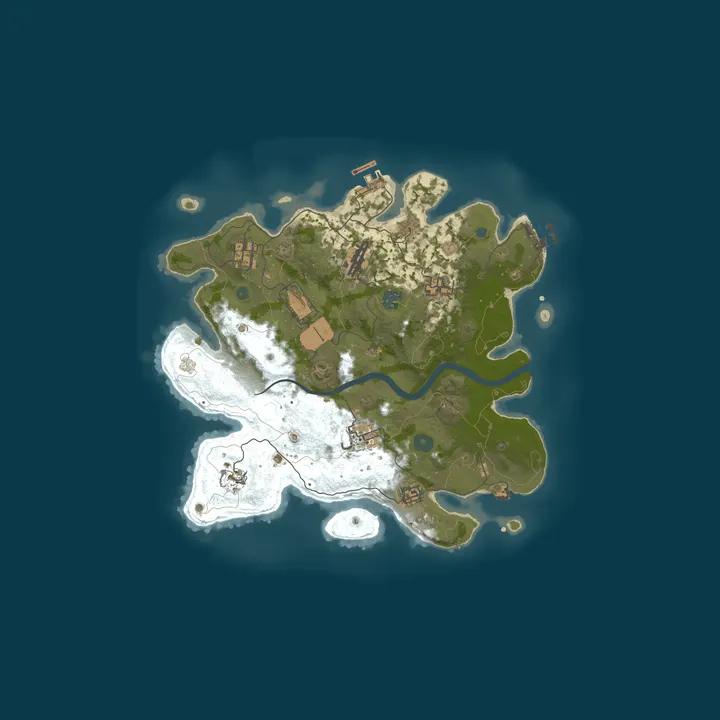 Map of NORDICRUST.EU VANILLA | +50% raid cost 00:00-16:00 | 01-10-2026